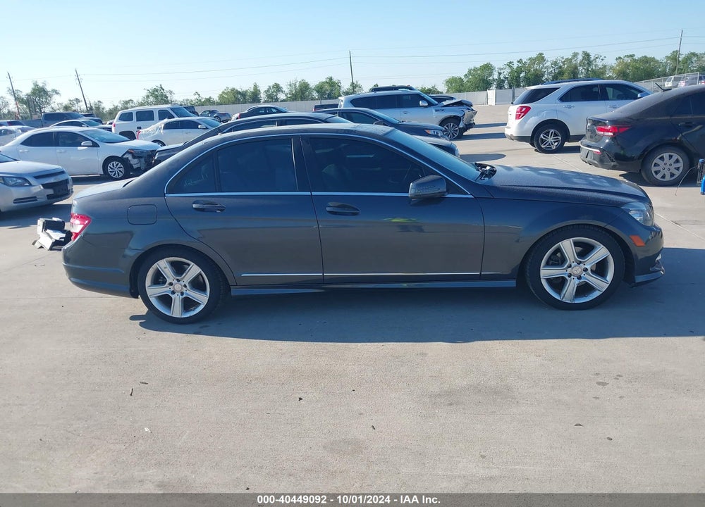 2011 MERCEDES-BENZ C 300 4MATIC VIN: WDDGF8BB3BR151123