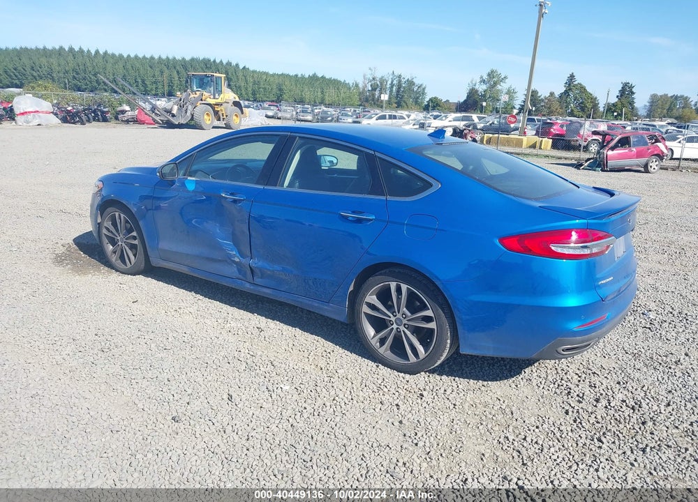 2020 FORD FUSION VIN: 3FA6P0K90LR206883