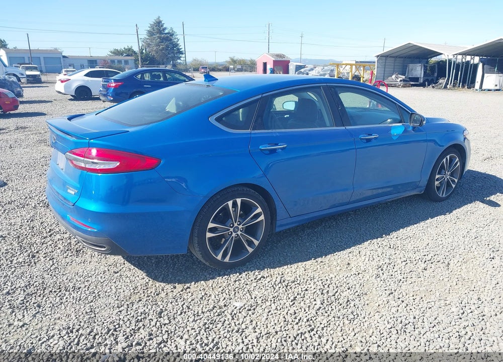 2020 FORD FUSION VIN: 3FA6P0K90LR206883