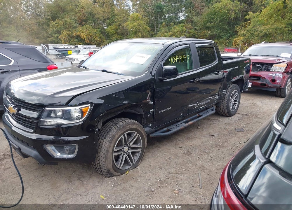 2020 CHEVROLET COLORADO 4WD SHORT BOX WT VIN: 1GCGTBEN7L1125954