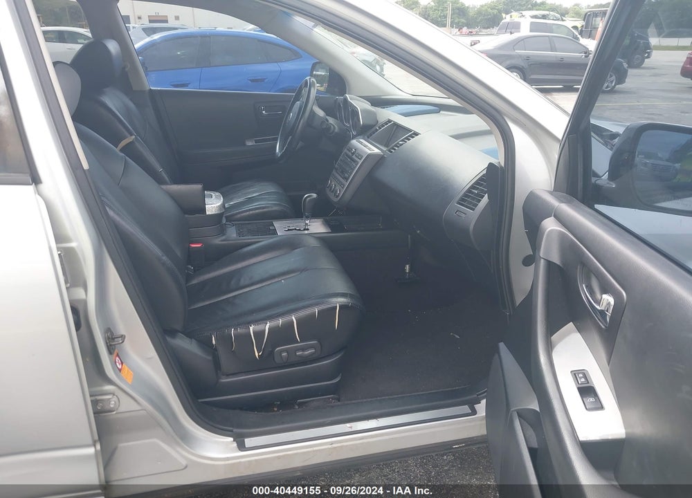 2007 NISSAN MURANO SL VIN: JN8AZ08T77W506834