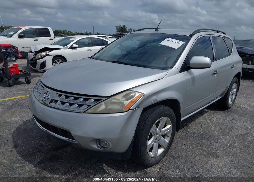 2007 NISSAN MURANO SL VIN: JN8AZ08T77W506834