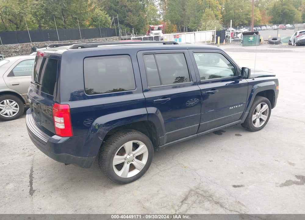 2013 JEEP PATRIOT SPORT VIN: 1C4NJRBB6DD207383