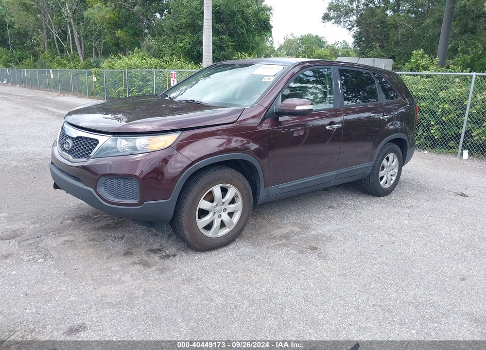 2012 KIA SORENTO LX VIN: 5XYKT3A13CG241624