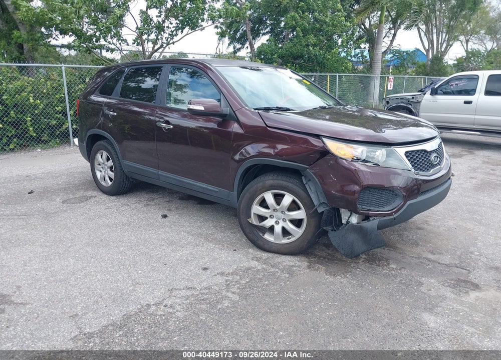 2012 KIA SORENTO LX VIN: 5XYKT3A13CG241624
