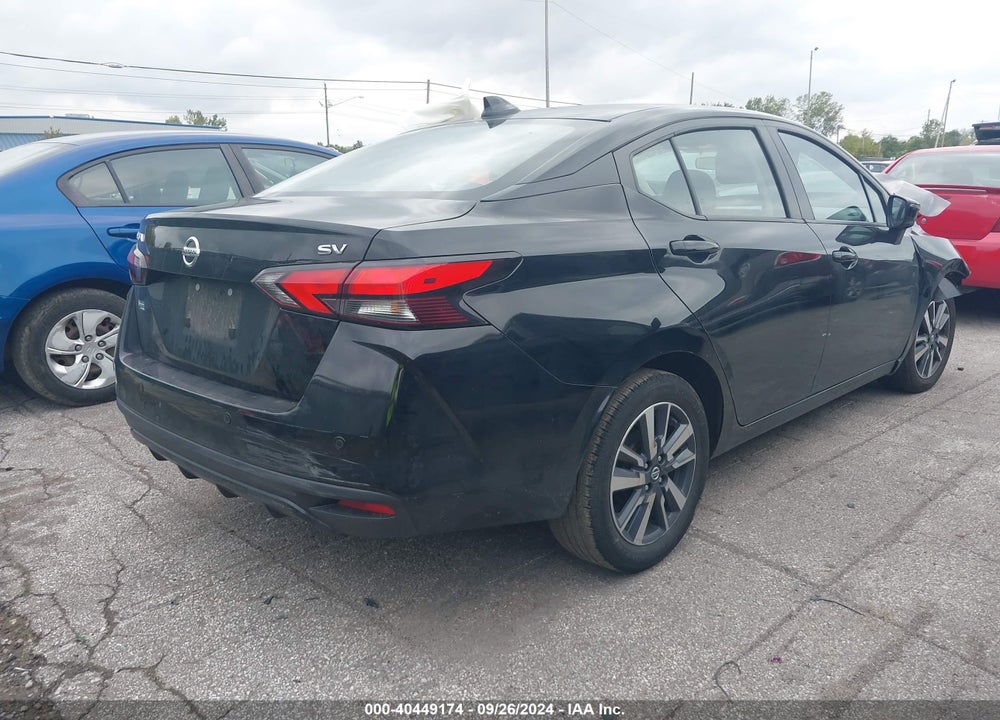 2021 NISSAN VERSA SV XTRONIC CVT VIN: 3N1CN8EV4ML891620