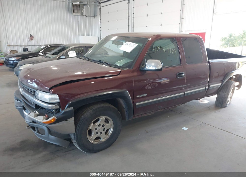 2000 CHEVROLET SILVERADO 1500 LS VIN: 1GCEK19T1YZ325475