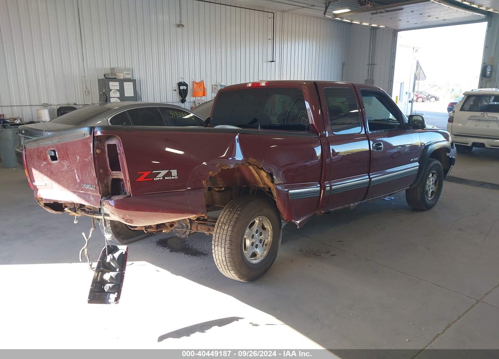 2000 CHEVROLET SILVERADO 1500 LS VIN: 1GCEK19T1YZ325475