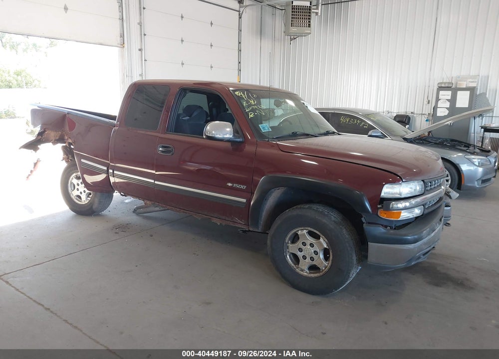 2000 CHEVROLET SILVERADO 1500 LS VIN: 1GCEK19T1YZ325475