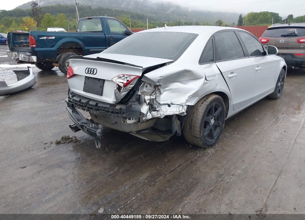 2009 AUDI A4 2.0T PREMIUM VIN: WAULF78K09N013130
