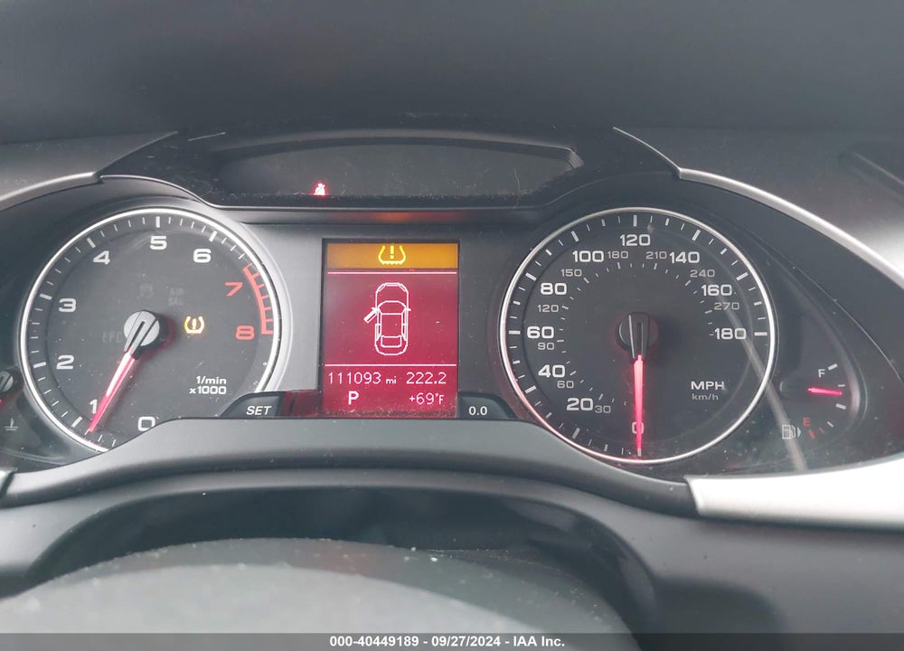 2009 AUDI A4 2.0T PREMIUM VIN: WAULF78K09N013130