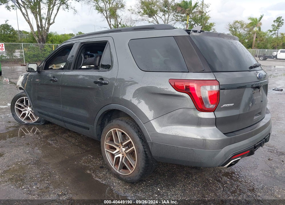 2017 FORD EXPLORER SPORT VIN: 1FM5K8GT5HGA67139