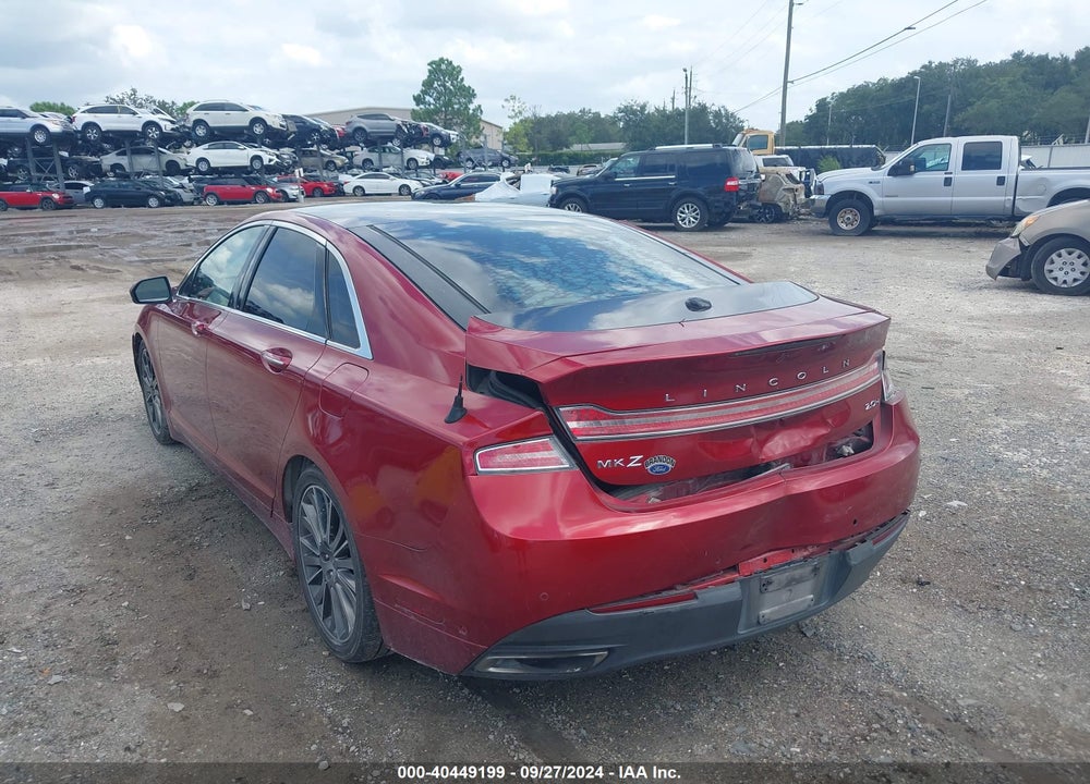2013 LINCOLN MKZ HYBRID VIN: 3LN6L2LU8DR827709