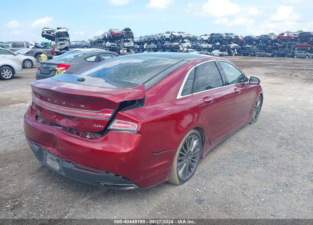 2013 LINCOLN MKZ HYBRID VIN: 3LN6L2LU8DR827709