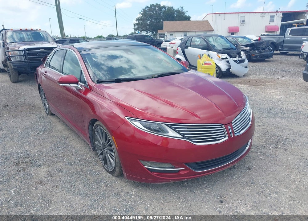2013 LINCOLN MKZ HYBRID VIN: 3LN6L2LU8DR827709