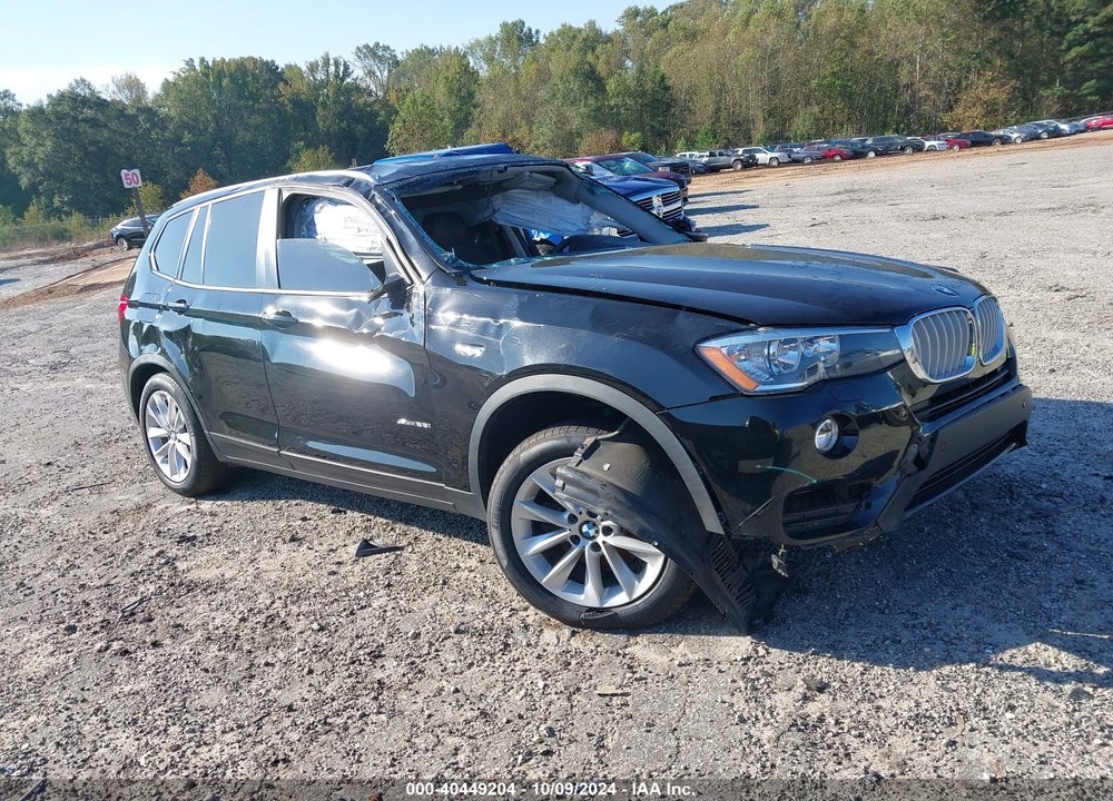 2017 BMW X3 SDRIVE28I VIN: 5UXWZ7C30H0V89477