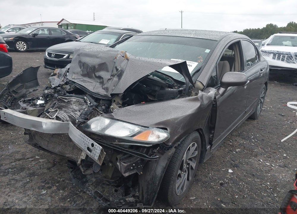 2011 HONDA CIVIC LX VIN: 2HGFA1F59BH526689