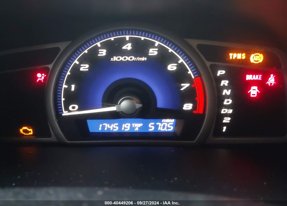 2011 HONDA CIVIC LX VIN: 2HGFA1F59BH526689