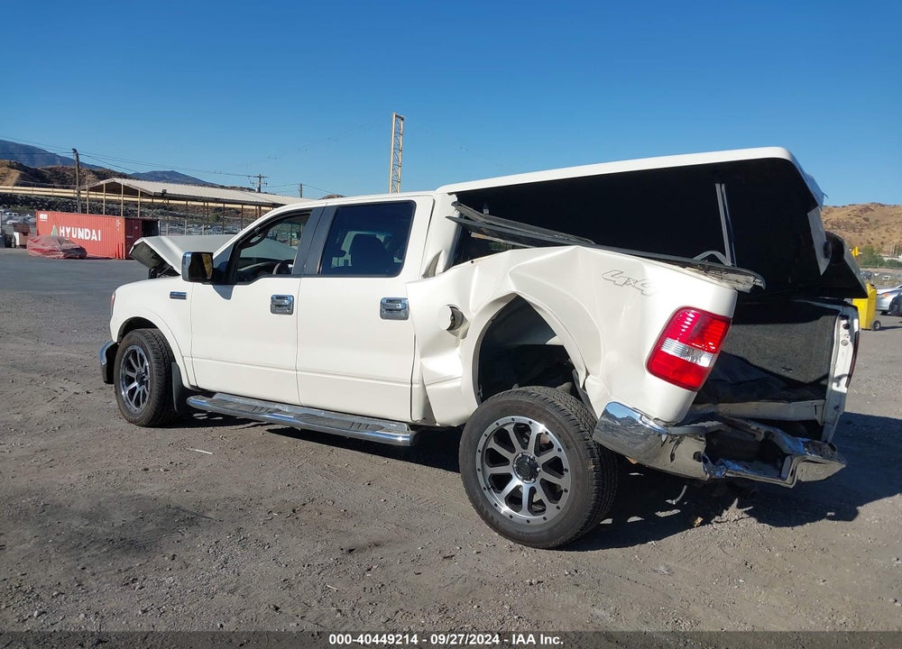 2008 FORD F-150 60TH ANNIVERSARY/FX4/KING RANCH/LARIAT/XLT VIN: 1FTPW14V98FA04467