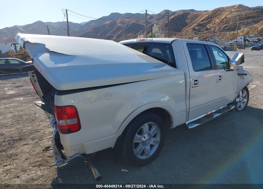 2008 FORD F-150 60TH ANNIVERSARY/FX4/KING RANCH/LARIAT/XLT VIN: 1FTPW14V98FA04467