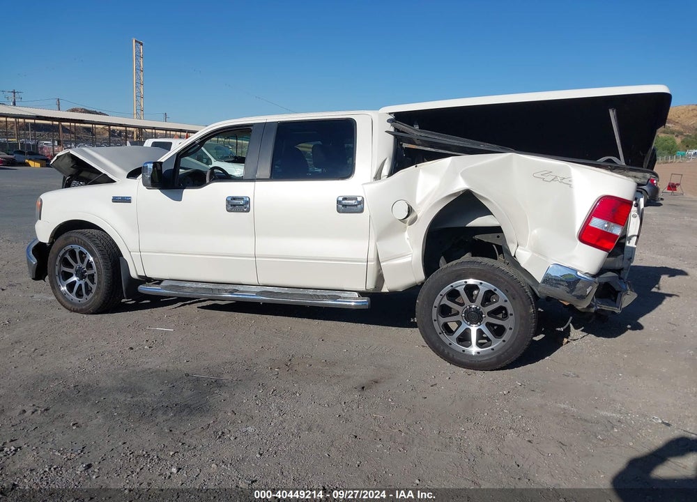 2008 FORD F-150 60TH ANNIVERSARY/FX4/KING RANCH/LARIAT/XLT VIN: 1FTPW14V98FA04467