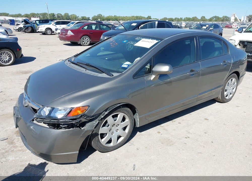 2007 HONDA CIVIC LX VIN: 2HGFA16567H309026
