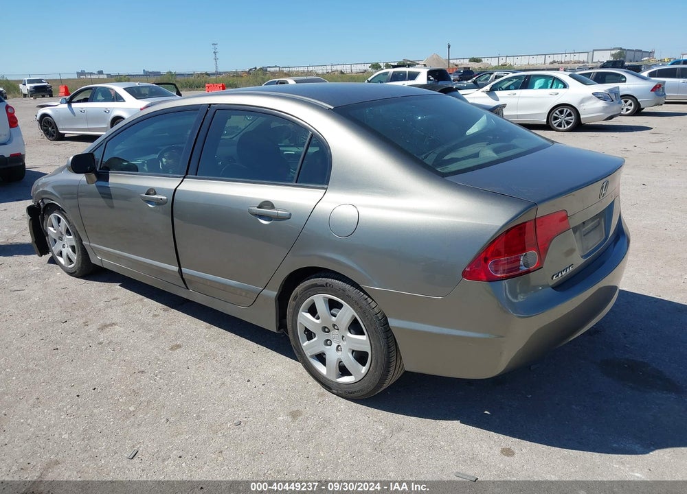 2007 HONDA CIVIC LX VIN: 2HGFA16567H309026