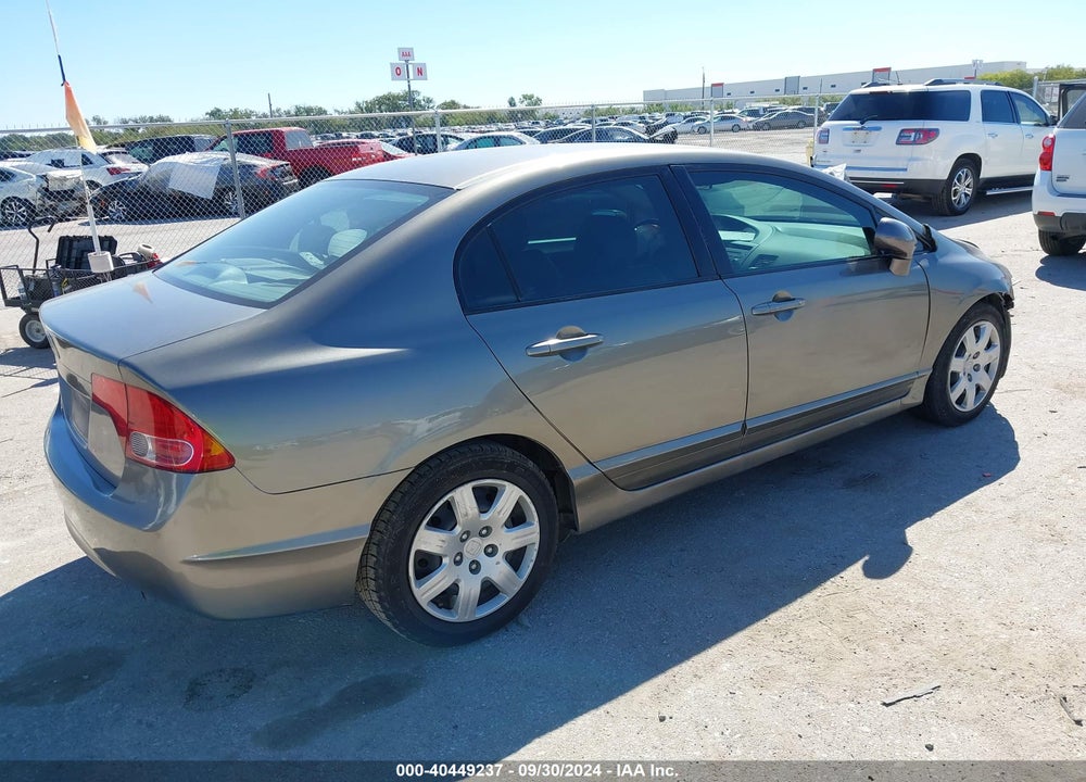 2007 HONDA CIVIC LX VIN: 2HGFA16567H309026