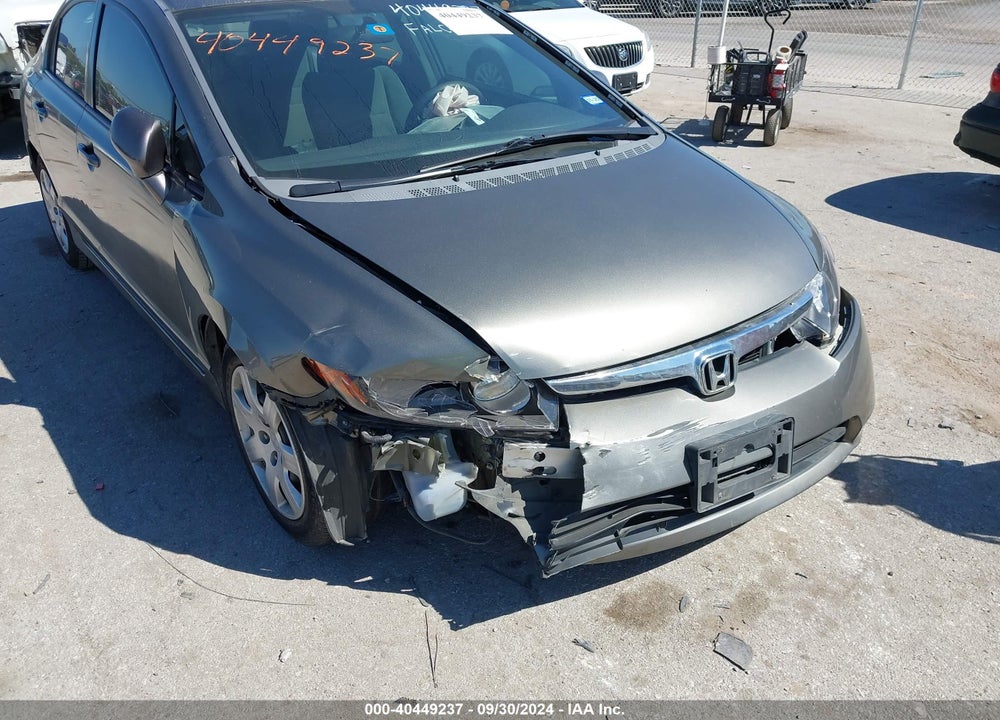 2007 HONDA CIVIC LX VIN: 2HGFA16567H309026