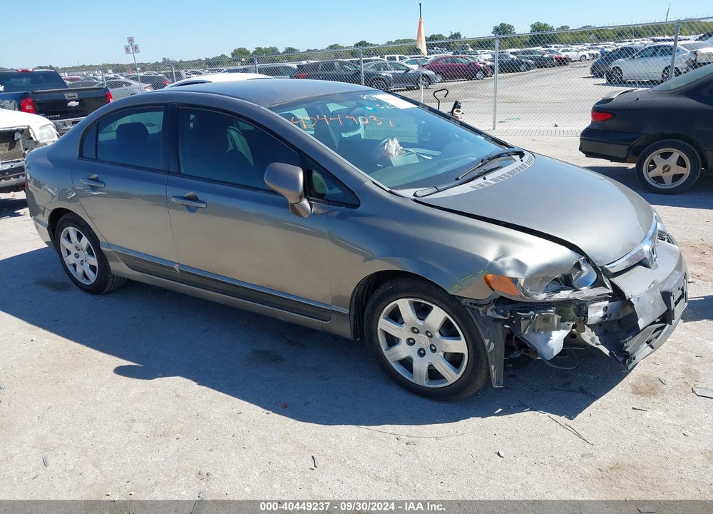 2007 HONDA CIVIC LX VIN: 2HGFA16567H309026