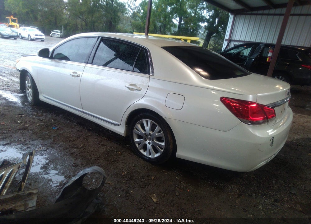2011 TOYOTA AVALON VIN: 4T1BK3DB8BU430494