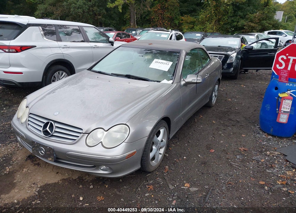2005 MERCEDES-BENZ CLK 320 VIN: WDBTK65G05T054158