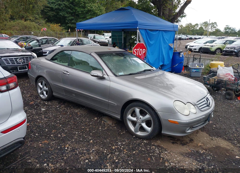2005 MERCEDES-BENZ CLK 320 VIN: WDBTK65G05T054158