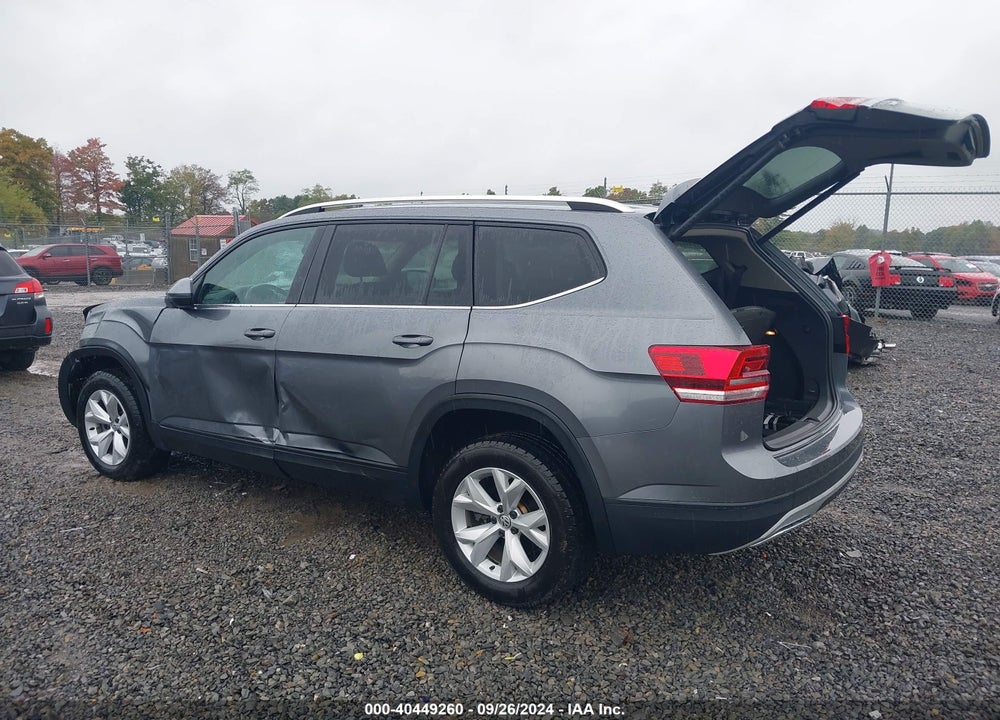 2018 VOLKSWAGEN ATLAS VIN: 1V2LR2CA0JC510625
