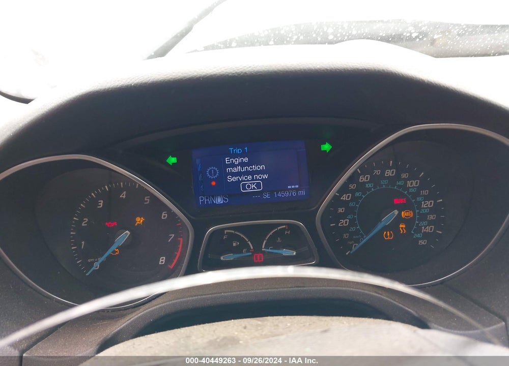 2012 FORD FOCUS SE VIN: 1FAHP3K24CL462844