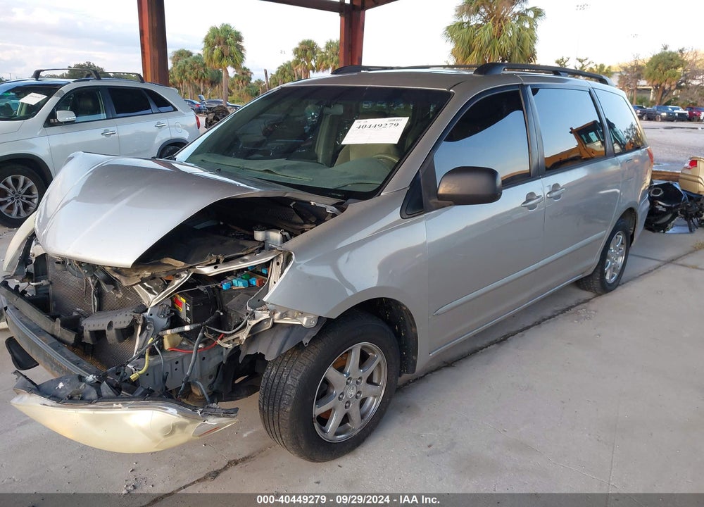 2008 TOYOTA SIENNA LE VIN: 5TDZK23C08S200498
