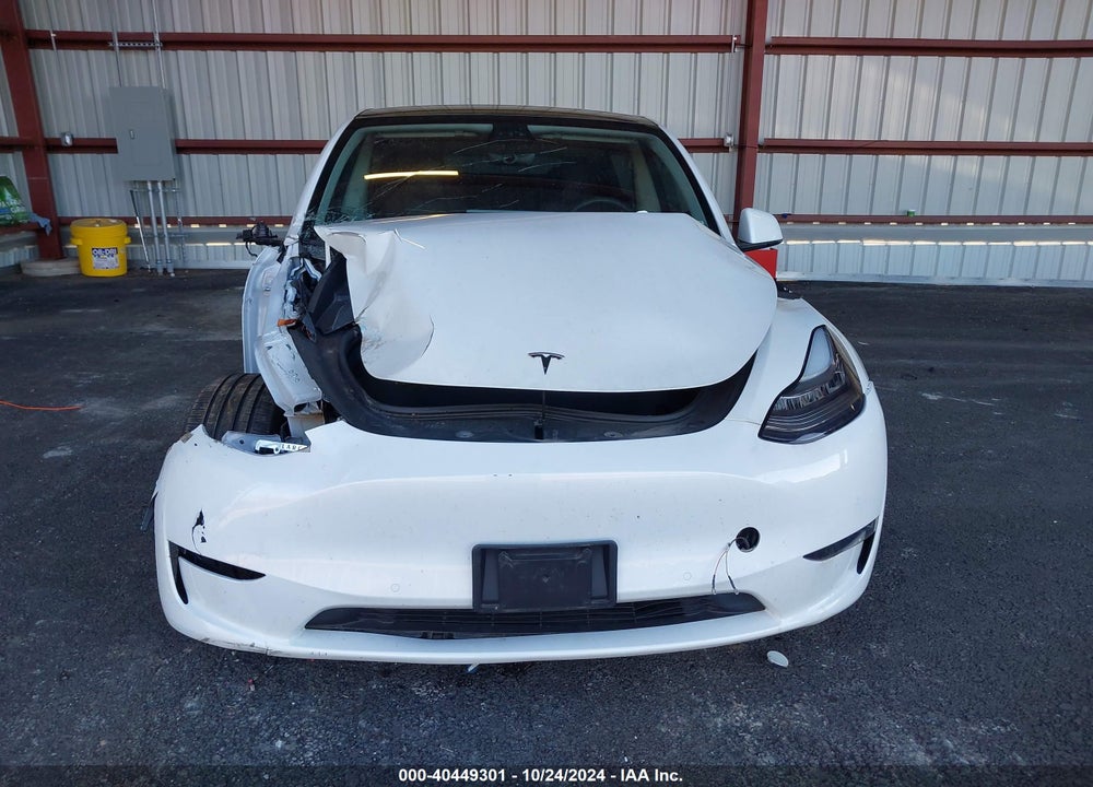 2021 TESLA MODEL Y LONG RANGE DUAL MOTOR ALL-WHEEL DRIVE VIN: 5YJYGDEE3MF255520