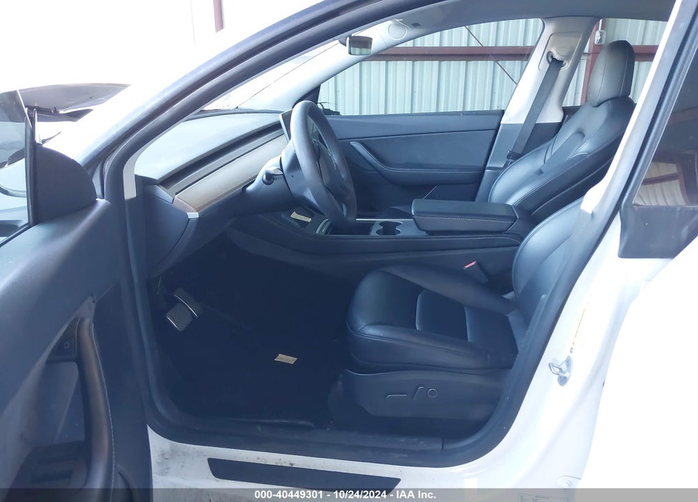 2021 TESLA MODEL Y LONG RANGE DUAL MOTOR ALL-WHEEL DRIVE VIN: 5YJYGDEE3MF255520