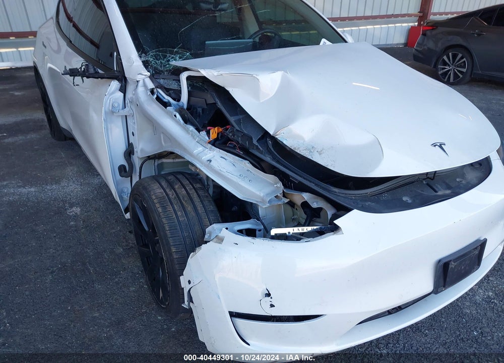 2021 TESLA MODEL Y LONG RANGE DUAL MOTOR ALL-WHEEL DRIVE VIN: 5YJYGDEE3MF255520
