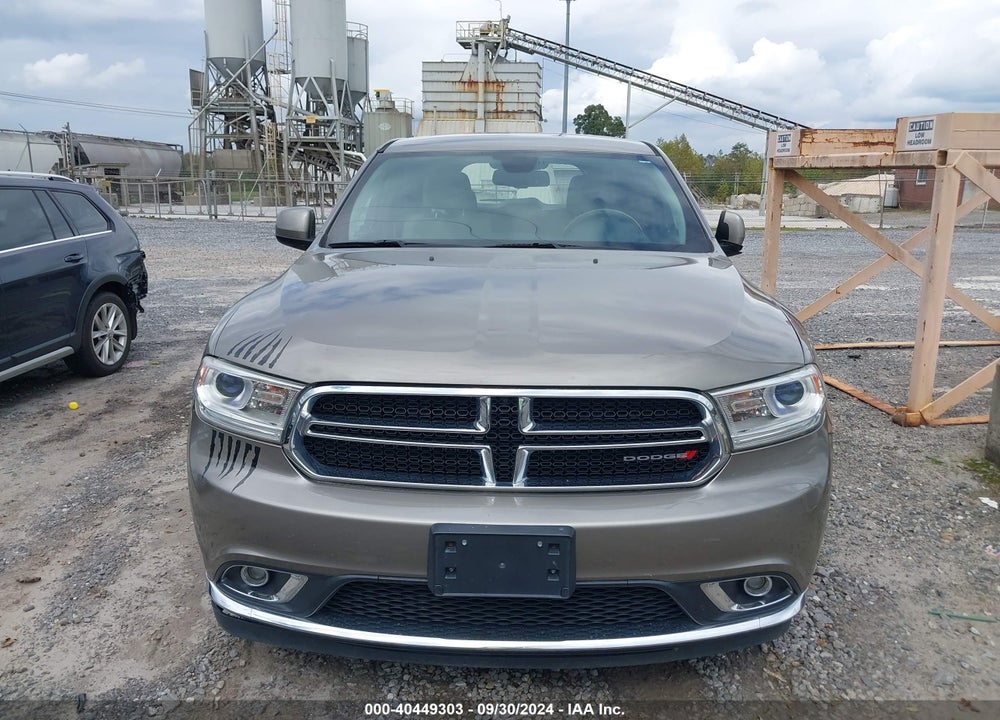 2016 DODGE DURANGO SXT VIN: 1C4RDJAG0GC458837
