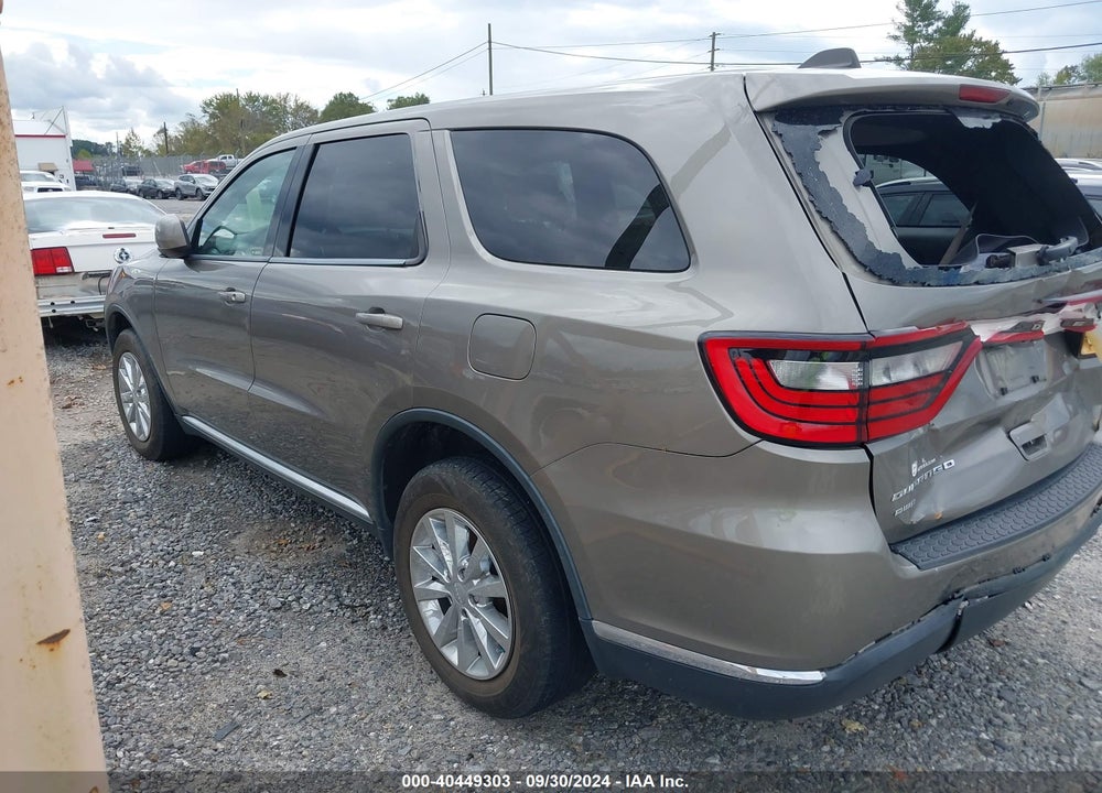 2016 DODGE DURANGO SXT VIN: 1C4RDJAG0GC458837
