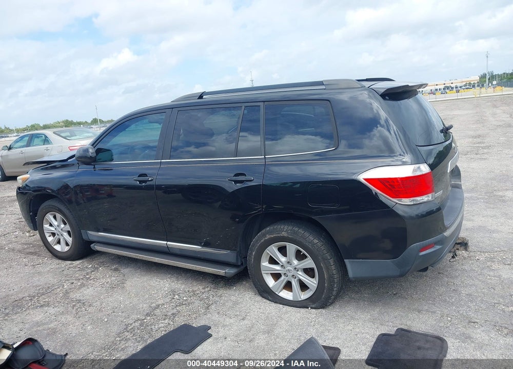 2013 TOYOTA HIGHLANDER VIN: 5TDZA3EHXDS032266