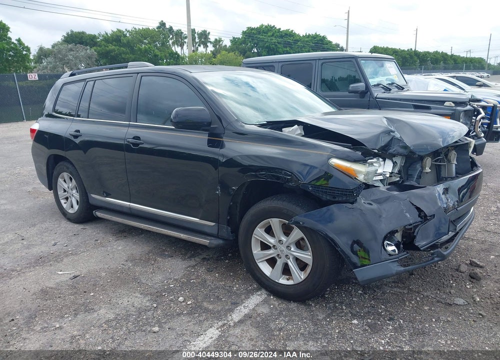2013 TOYOTA HIGHLANDER VIN: 5TDZA3EHXDS032266