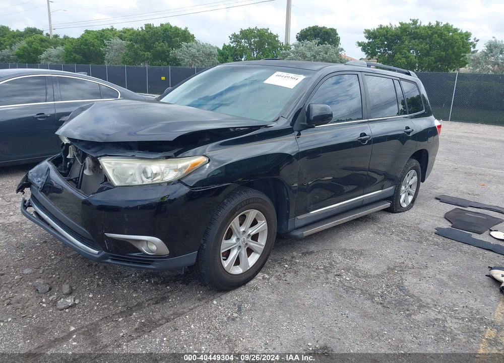 2013 TOYOTA HIGHLANDER VIN: 5TDZA3EHXDS032266