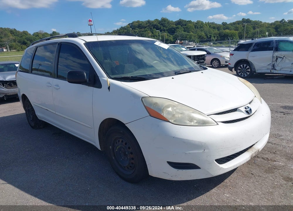 2008 TOYOTA SIENNA LE VIN: 5TDZK23C18S183548