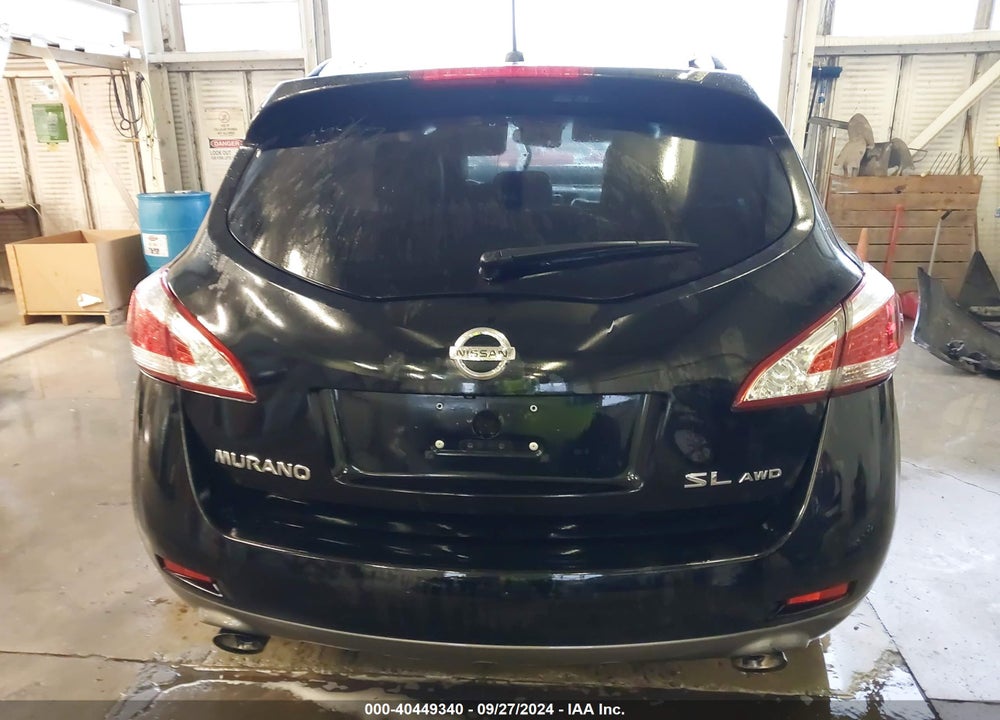 2011 NISSAN MURANO SL VIN: JN8AZ1MW2BW162330