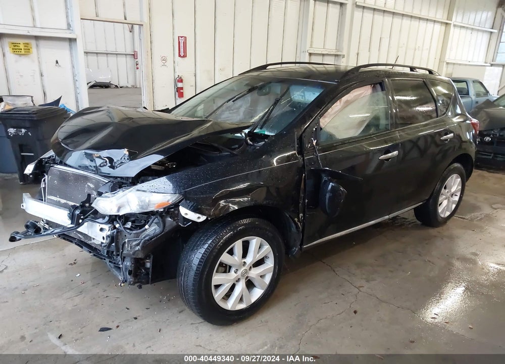 2011 NISSAN MURANO SL VIN: JN8AZ1MW2BW162330