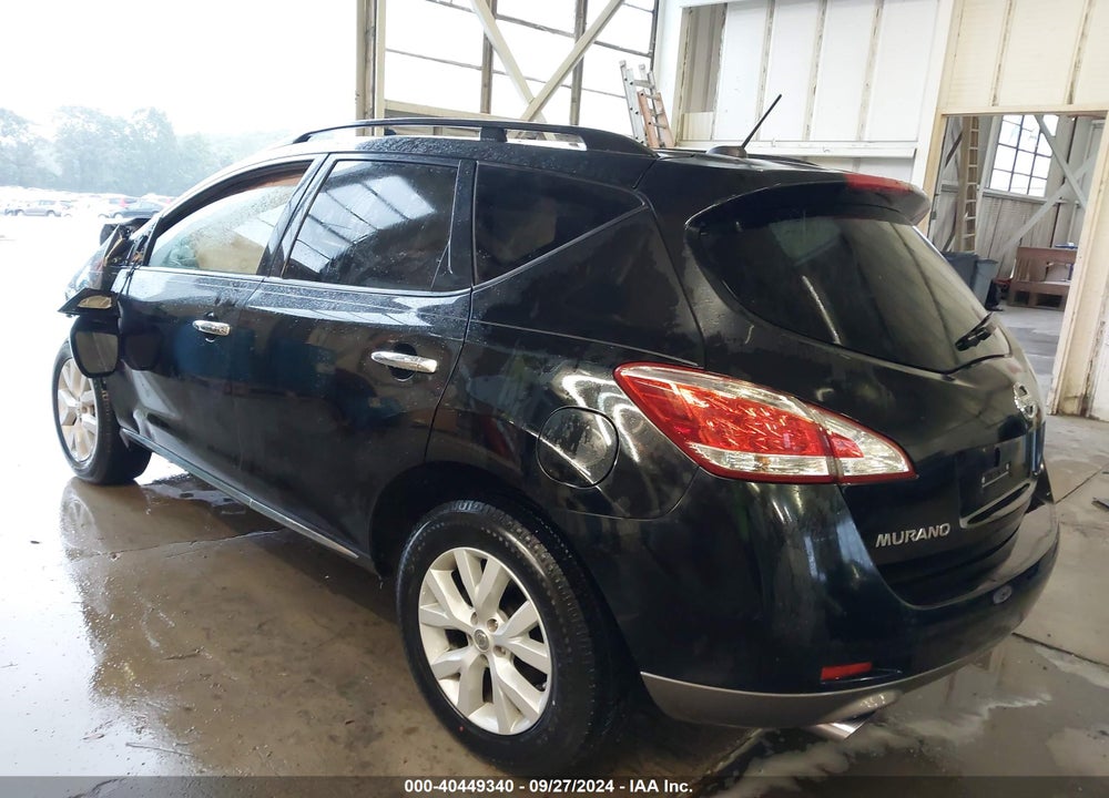 2011 NISSAN MURANO SL VIN: JN8AZ1MW2BW162330