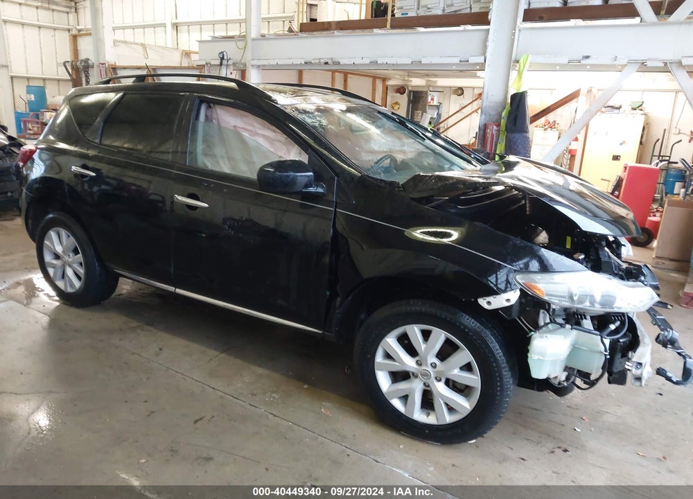 2011 NISSAN MURANO SL VIN: JN8AZ1MW2BW162330