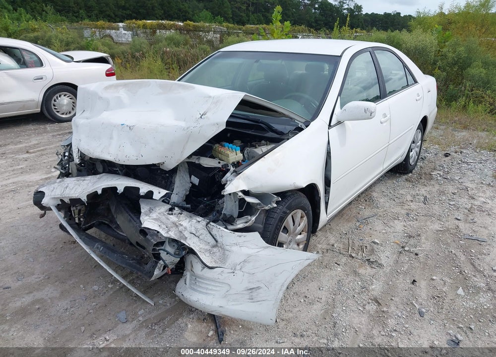 2005 TOYOTA CAMRY LE VIN: 4T1BE32K85U631262